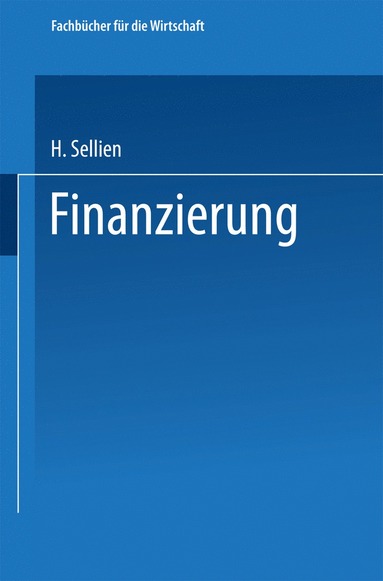 bokomslag Finanzierung