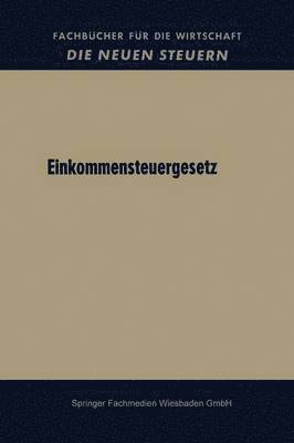 Einkommensteuergesetz 1