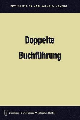 Doppelte Buchführung