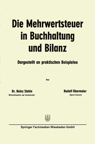 bokomslag Die Mehrwertsteuer in Buchhaltung und Bilanz