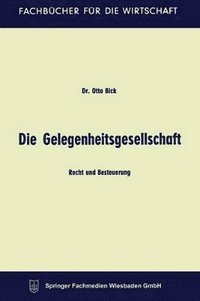 bokomslag Die Gelegenheitsgesellschaft