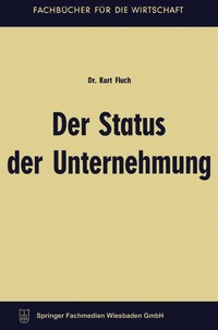 bokomslag Der Status der Unternehmung