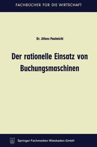 bokomslag Der rationelle Einsatz von Buchungsmaschinen