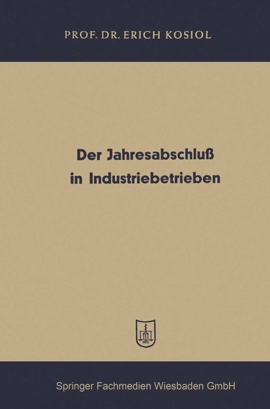 bokomslag Der Jahresabschluß in Industriebetrieben