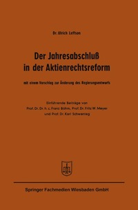 bokomslag Der Jahresabschlu in der Aktienrechtsreform