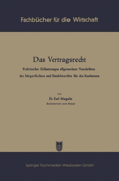 bokomslag Das Vertragsrecht