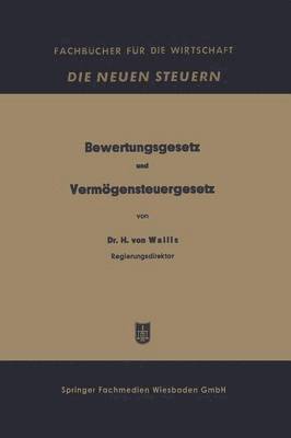Bewertungsgesetz und Vermögensteuergesetz