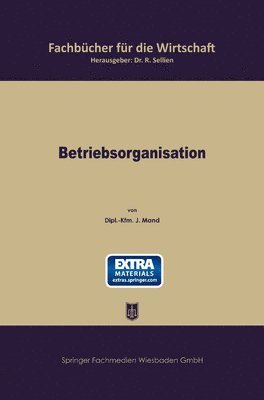bokomslag Betriebsorganisation