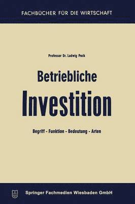 Betriebliche Investition 1