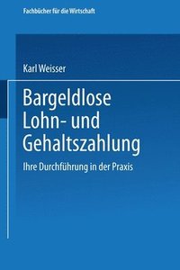 bokomslag Bargeldlose Lohn- und Gehaltszahlung