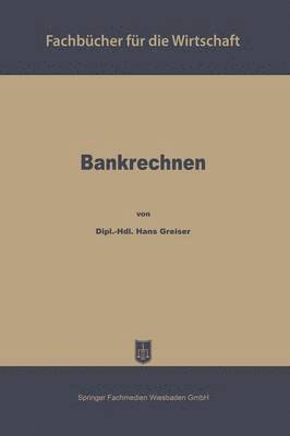 Bankrechnen 1