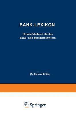 Bank-Lexikon 1