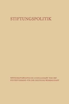 Stiftungspolitik 1