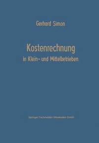 bokomslag Kostenrechnung in Klein- und Mittelbetrieben