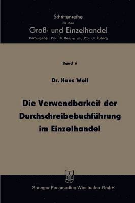 Die Verwendbarkeit der Durchschreibebuchfhrung im Einzelhandel 1