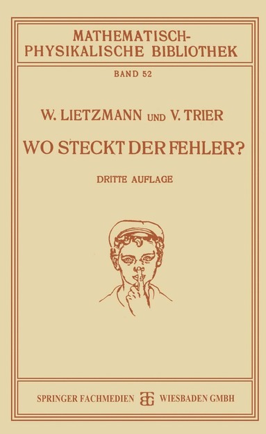 bokomslag Wo Steckt der Fehler?