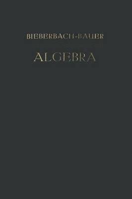 Vorlesungen ber Algebra 1