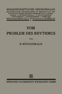 Vom Problem des Rhythmus