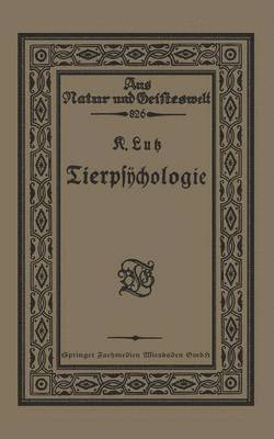Tierps¿chologie Eine Einführung in die vergleichende Ps¿chologie 1