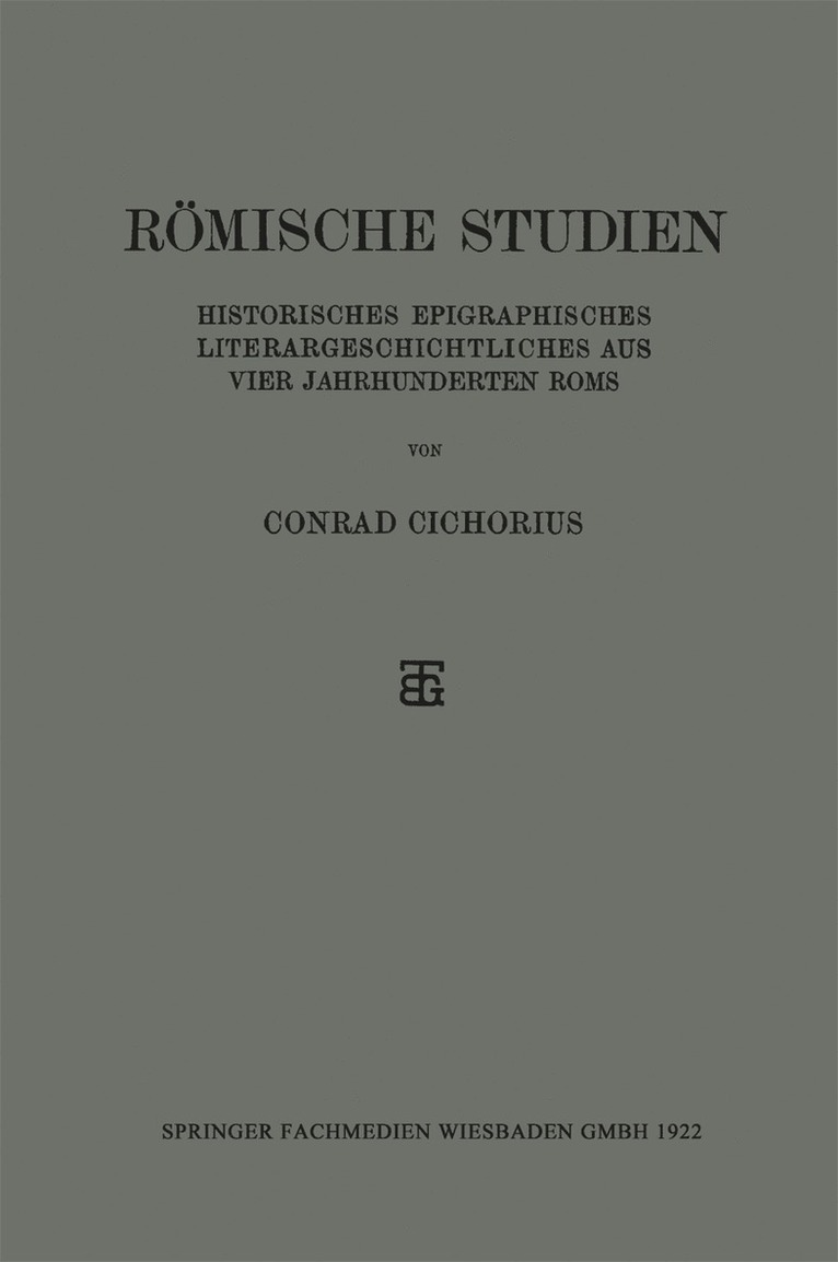 Römische Studien