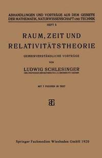 bokomslag Raum, Zeit und Relativittstheorie