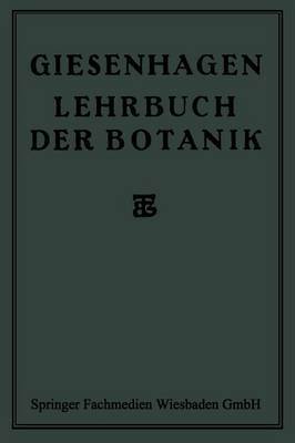 Lehrbuch der Botanik 1