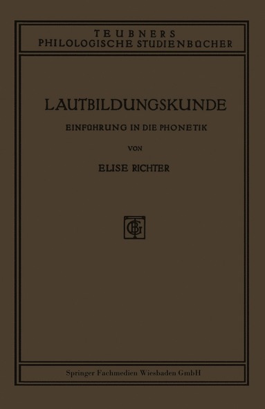bokomslag Lautbildungskunde