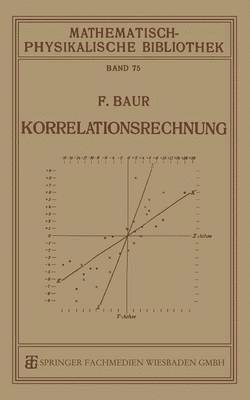 bokomslag Korrelationsrechnung