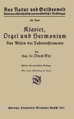 bokomslag Klavier, Orgel und Harmonium