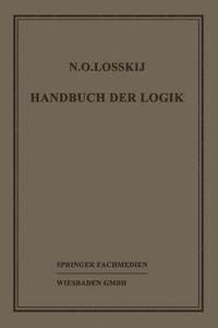 bokomslag Handbuch der Logik