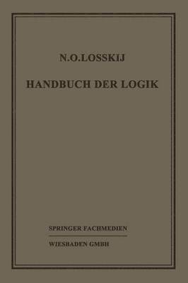 Handbuch der Logik 1