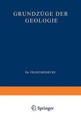 bokomslag Grundzüge der Geologie
