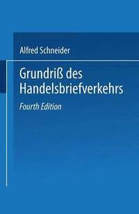 bokomslag Grundriß des Handelsbriefverkehrs