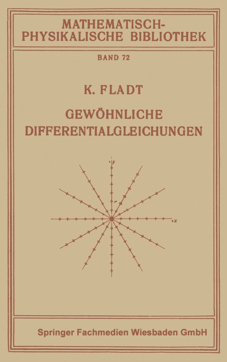 Gewhnliche Differentialgleichungen 1