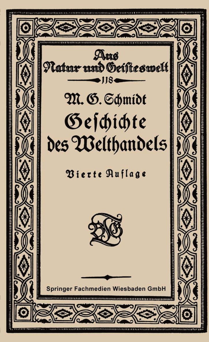 Mar Georg Schmidt - Geschichte des Welthandels, Häftad