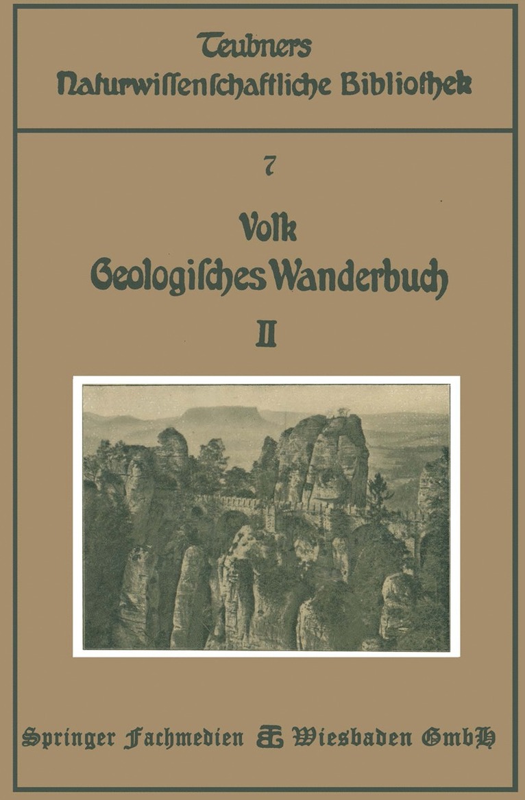 Karl G. Volk - Geologisches Wanderbuch, Häftad