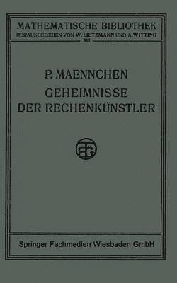 Geheimnisse der Rechenknstler 1