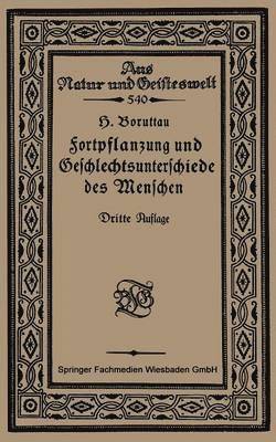 bokomslag Fortpflanzung und Geschlechtsunterschiede des Menschen