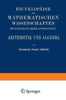 Arithmetik und Algebra 1