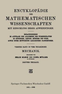 Encyklopdie der Mathematischen Wissenschaften mit Einschluss ihrer Anwendungen 1