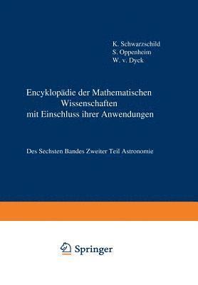 bokomslag Encyklopdie der Mathematischen Wissenschaften mit Einschluss ihrer Anwendungen