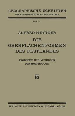 Die Oberflchenformen des Festlandes 1