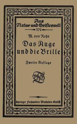 bokomslag Das Auge und die Brille