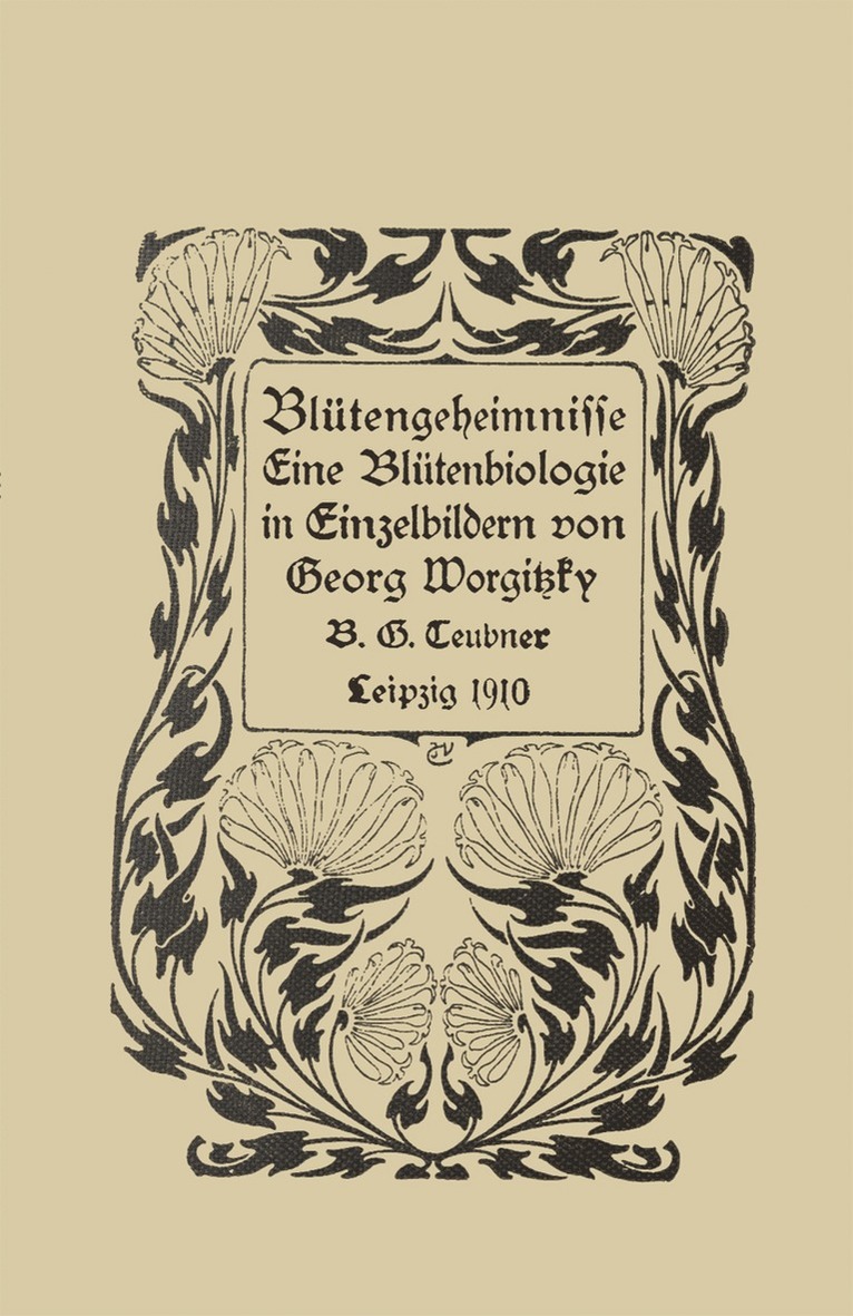 Georg Worgitzky - Blütengeheimnisse, Häftad