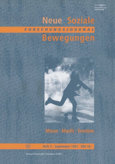 Ansgar Klein, Jupp Legrand, Thomas Leif - Masse — Macht — Emotion, Häftad