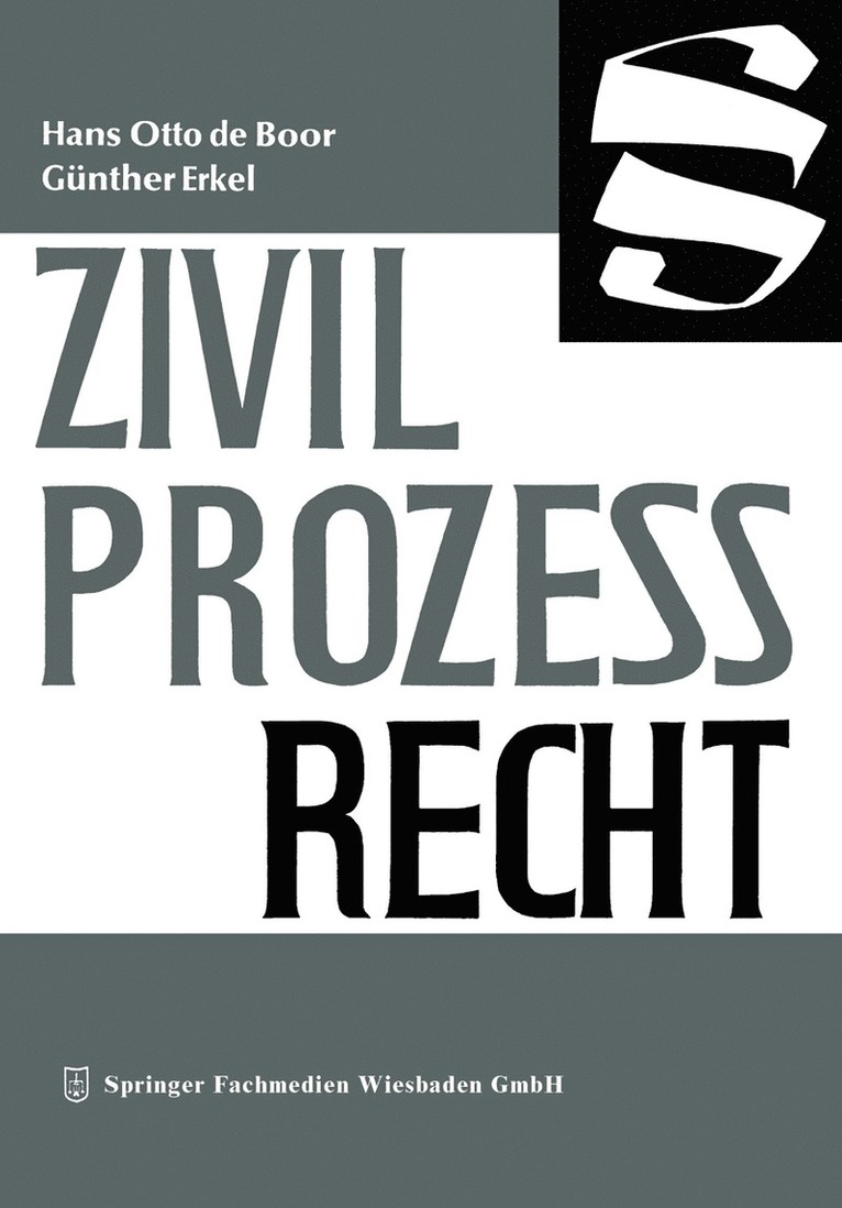 Zivilprozerecht 1