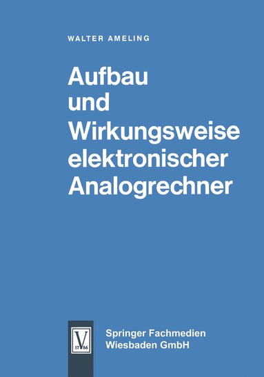 bokomslag Aufbau und Wirkungsweise elektronischer Analogrechner