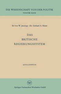 bokomslag Das britische Regierungssystem