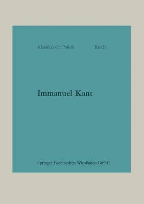 bokomslag Immanuel Kant