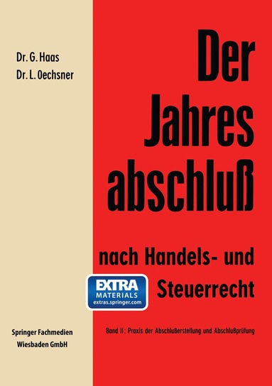 bokomslag Der Jahresabschlu nach Handels- und Steuerrecht